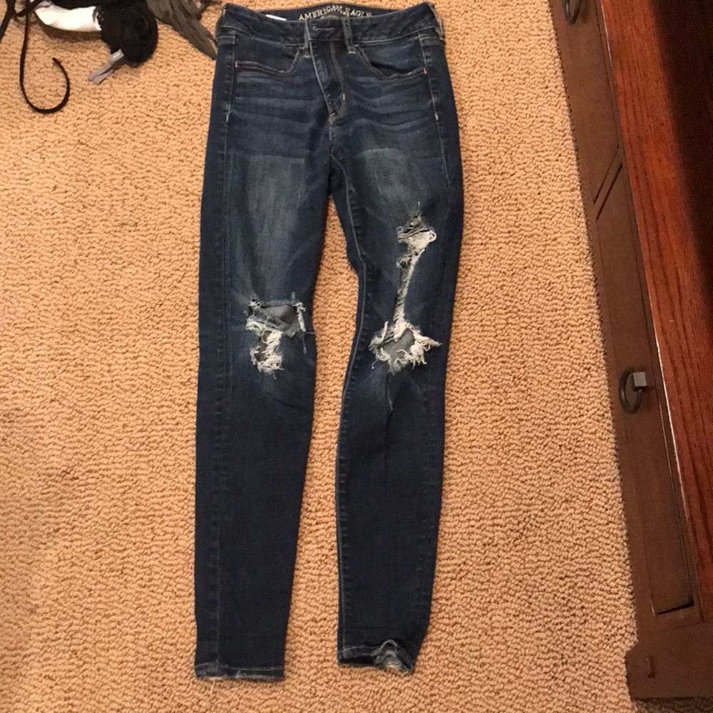 American eagle super stretch jeans size 4. Excellent, like new condition